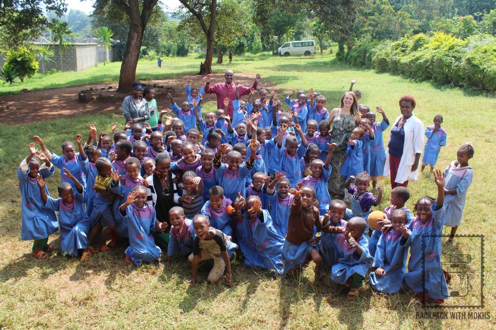 group photo of all the students