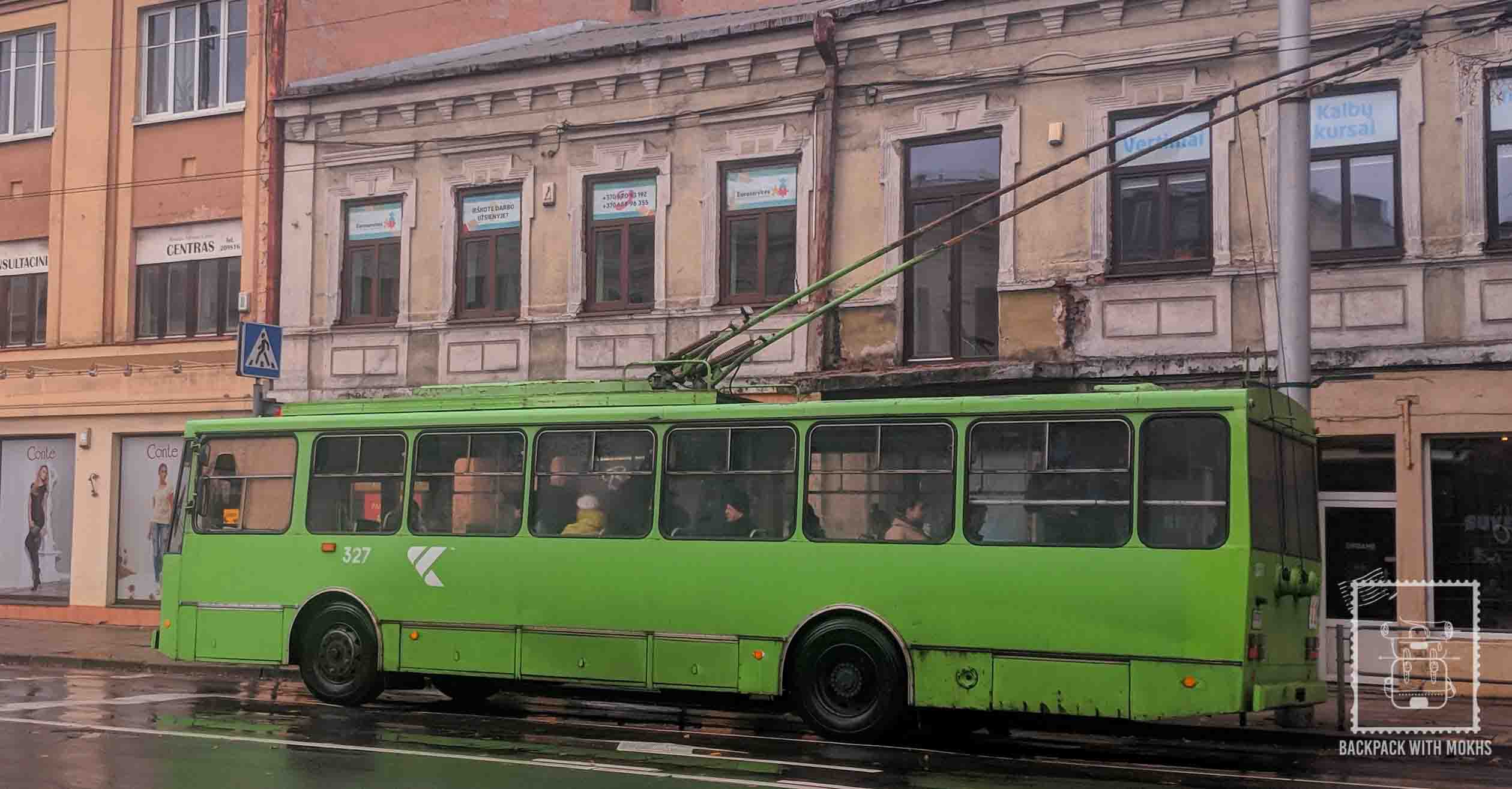 Bus in Kaunas